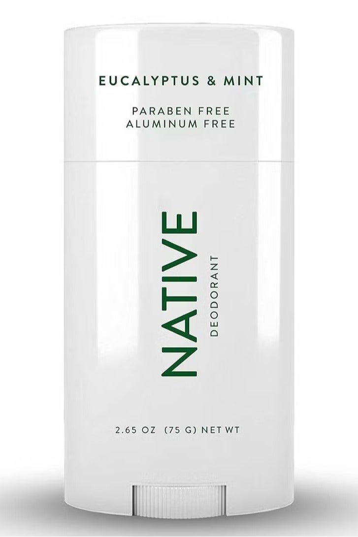 نيتيف دبوس عرق | دبوس طبيعي للرجال خالٍ من الألومنيوم مع بيكربونات الصودا وزيت جوز الهند وزيت الشيا | إكليل الجبل والبقدونس - Image 1