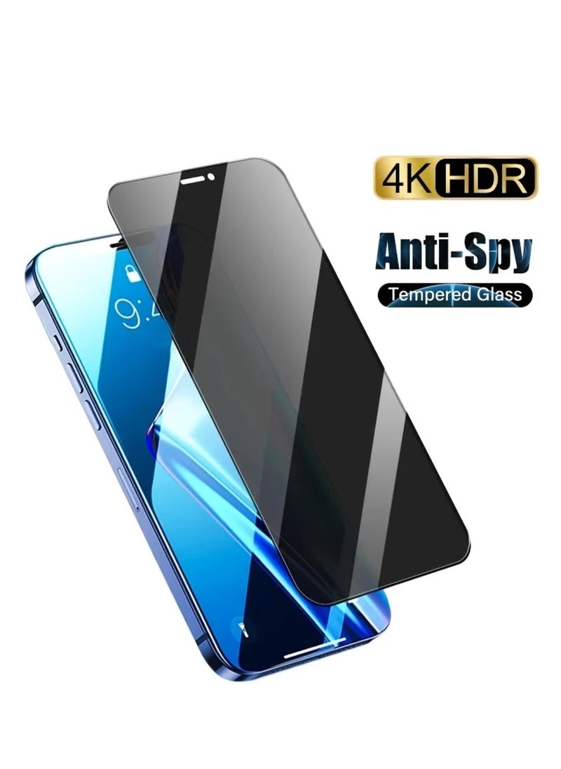 Raxoom iPhone Tempered Glass 3 Pack Privacy Screen Protector Set For iPhone 13 Pro 6.6 Inch Anti-Spy Tempered-Glass, Scratch Resistant iPhone Glass Full-Coverage Glass (Privacy, iPhone 13 Pro) - Image 3