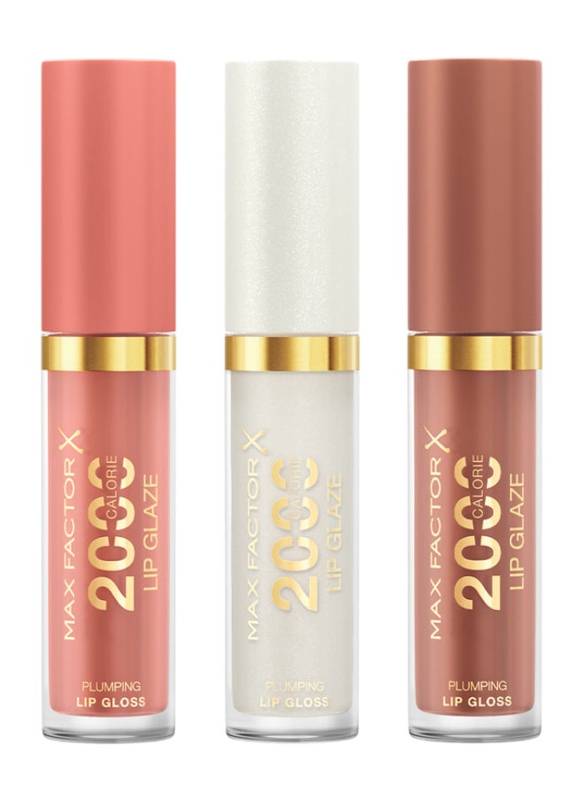Max Factor - Triple 2000 Calorie Lip Glaze Gloss Kit - Image 1