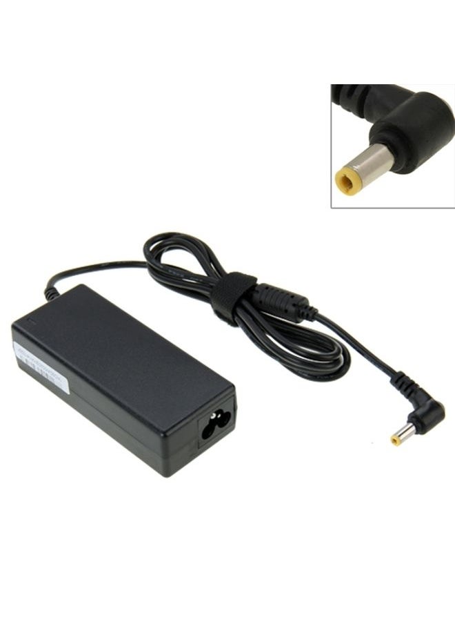 BURAQ - PA-1650-22 19V 3.42A Mini AC Adapter for Lenovo / Asus / Acer / Gateway / Toshiba Laptop, Output Tips:  5.5mm x 2.5mm(Black) - Image 1