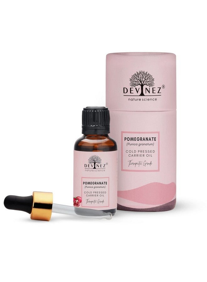 Devinez Pomegranate Seed Cold-Pressed Oil, 15ml 100% Pure, Natural & Undiluted, helps to reverse skin damage, revive skin, Revitalizes Dull & Dry Hair, Nourishes Hair, Effective Hair Tonic - Image 1