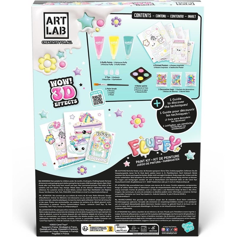 Canal Toys - Art Lab Fluffy Paint Kit - ART019 - Image 5