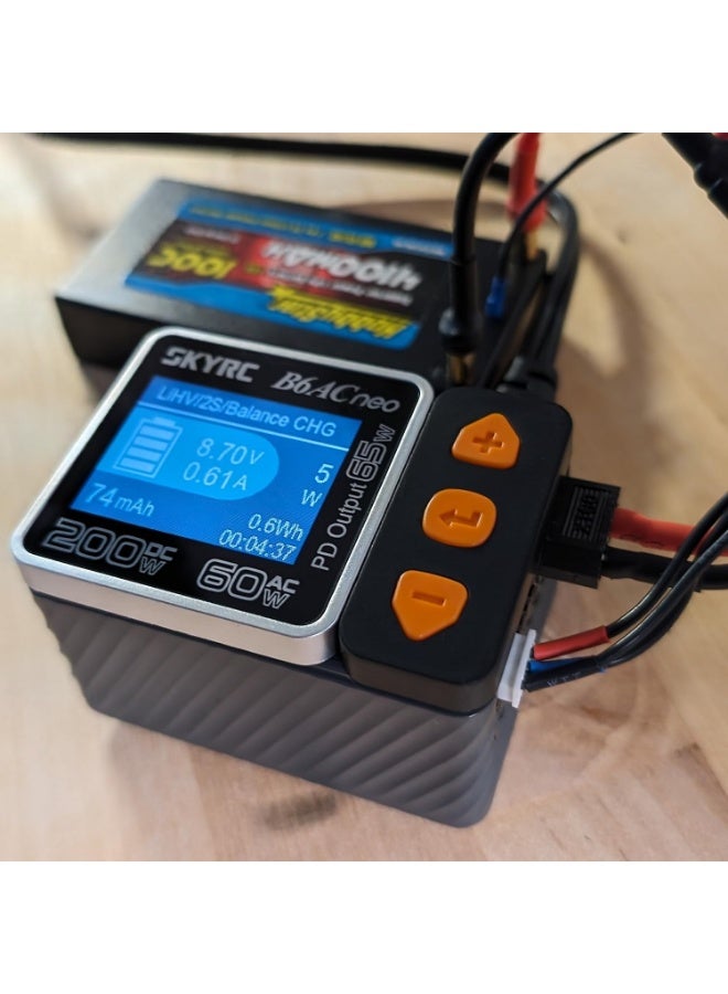 SKYRC 2023 Updated B6AC Neo Balance Charger 200W DC / 60W AC. Tiny Smart Charger for RC Battery. Compatible with LiPo/Life/LiIon/LiHV Battery(1-6s) /NiMH/NiCd (1-15s) Batteries - Image 5