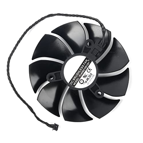 Coolerage 85mm DC 12V 0.55A 4Pin PLA09215S12H RTX2080Ti GPU Fans for EVGA RTX 2060 2070 2080 2080Ti RTX2080Ti Graphics Card Cooling Fans (Fan - A) - Image 1