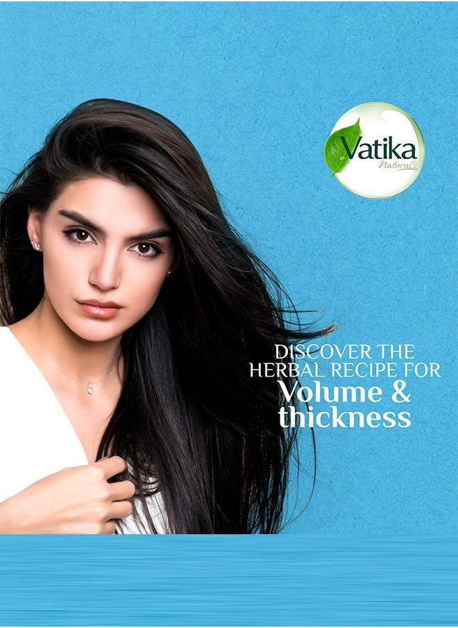 Vatika Naturals - Vatika Naturals Volume & Thickness Conditioner | Enriched With Coconut & Castor | Rapid Repair | For Thin & Limp Hair - 200ml - Image 1
