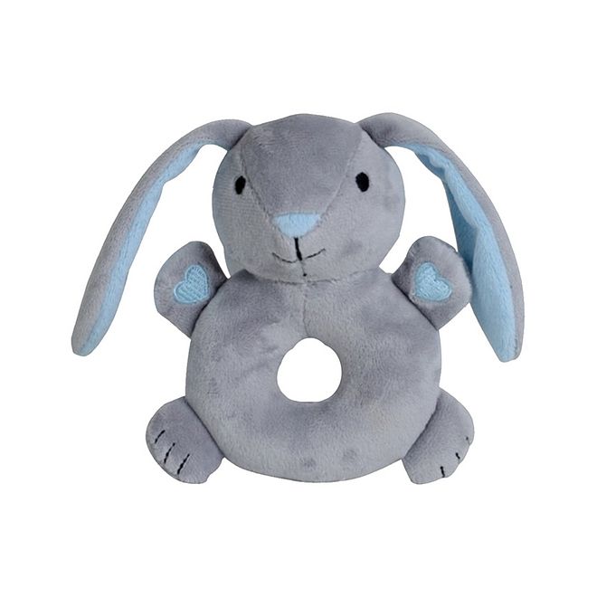Babyworks لعبة الرنين المحببة بيبو الأرنب - رمادي - Image 1