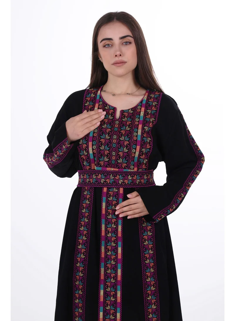 AL BENT AL SHARQIEH women embroidered jalabiya dress
