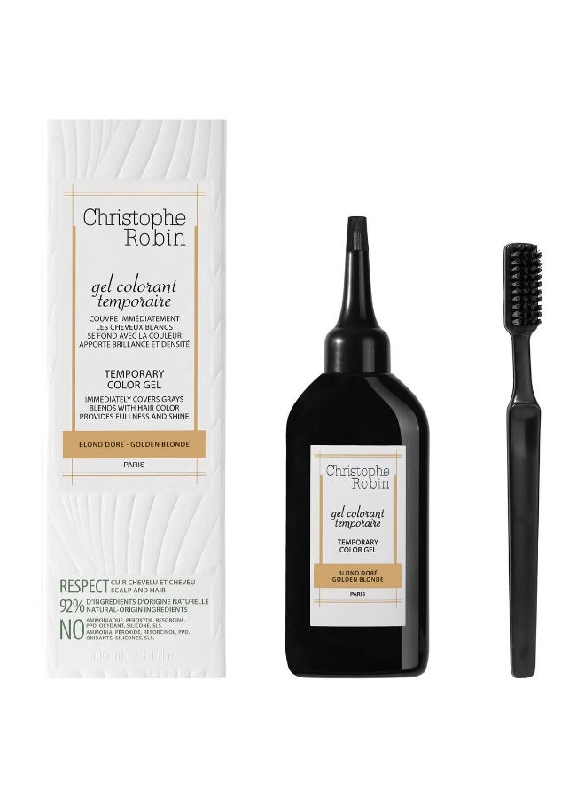 كريستوف روبن جل تلوين مؤقت من كريستوف روبن - أشقر ذهبي 100 مل - Image 2