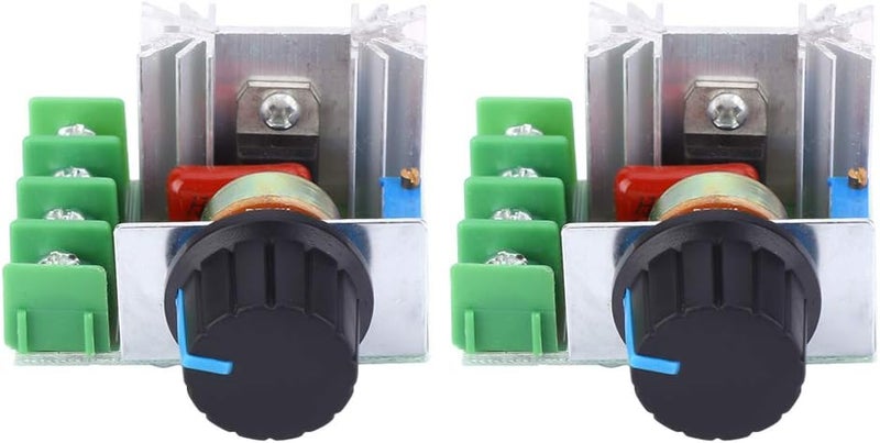 AC Motor Speed Control Module PWM Adjustable Dimmer Voltage Regulator 2000W Industrial Electrical - Image 4