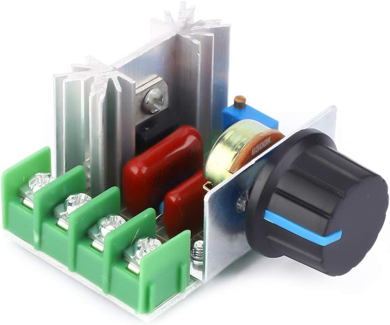 AC Motor Speed Control Module PWM Adjustable Dimmer Voltage Regulator 2000W Industrial Electrical - Image 1