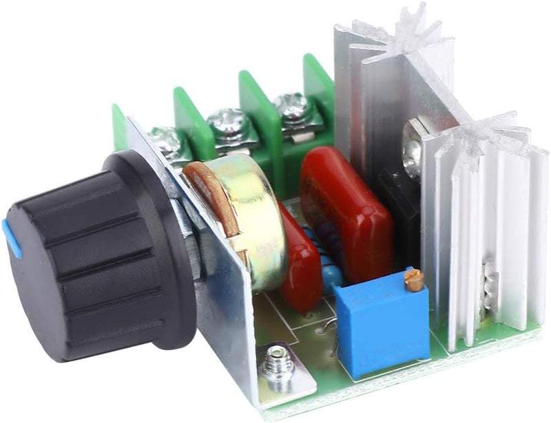 AC Motor Speed Control Module PWM Adjustable Dimmer Voltage Regulator 2000W Industrial Electrical - Image 5