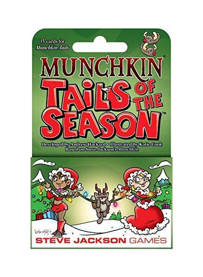 Steve Jackson Games Munchkin Tails of The Season Card Game (Mini-Expansion) | 15 Cards | Adult, Kids, & Family | Fantasy Adventure Roleplaying Game | Ages 10+ | 3-6 Players | Avg Play Time 120 Min - Image 3