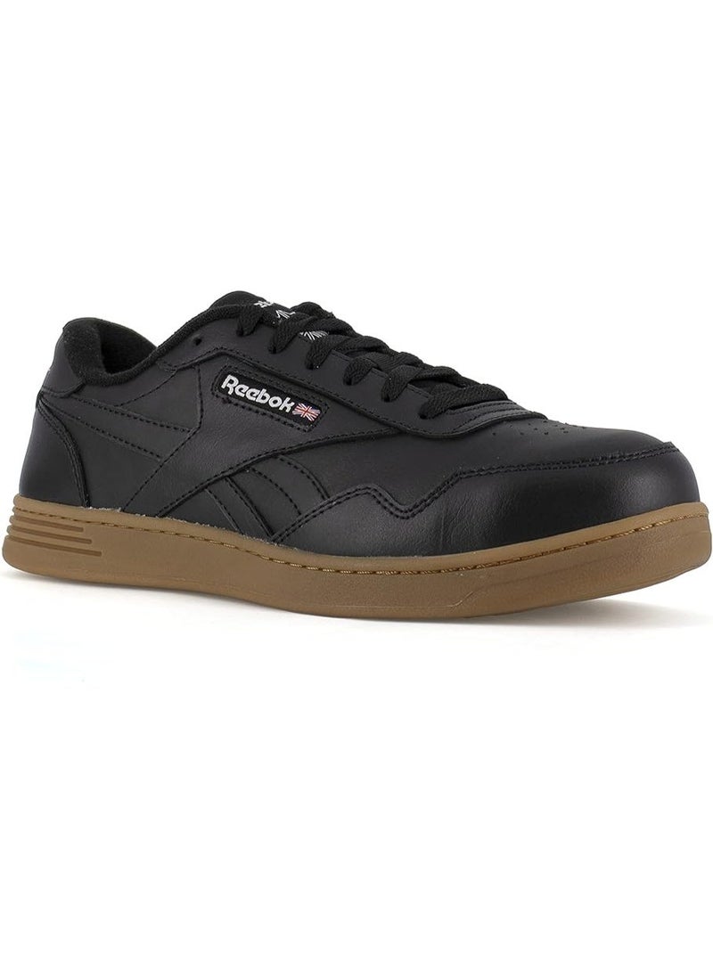 Reebok Work Men's Composite Toe Safety Work Sneakers Electrical Hazard Protection Industrial Footwear Black Gum RB4154 - Image 1