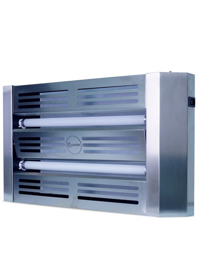 Sticky light trap to combat flying insects