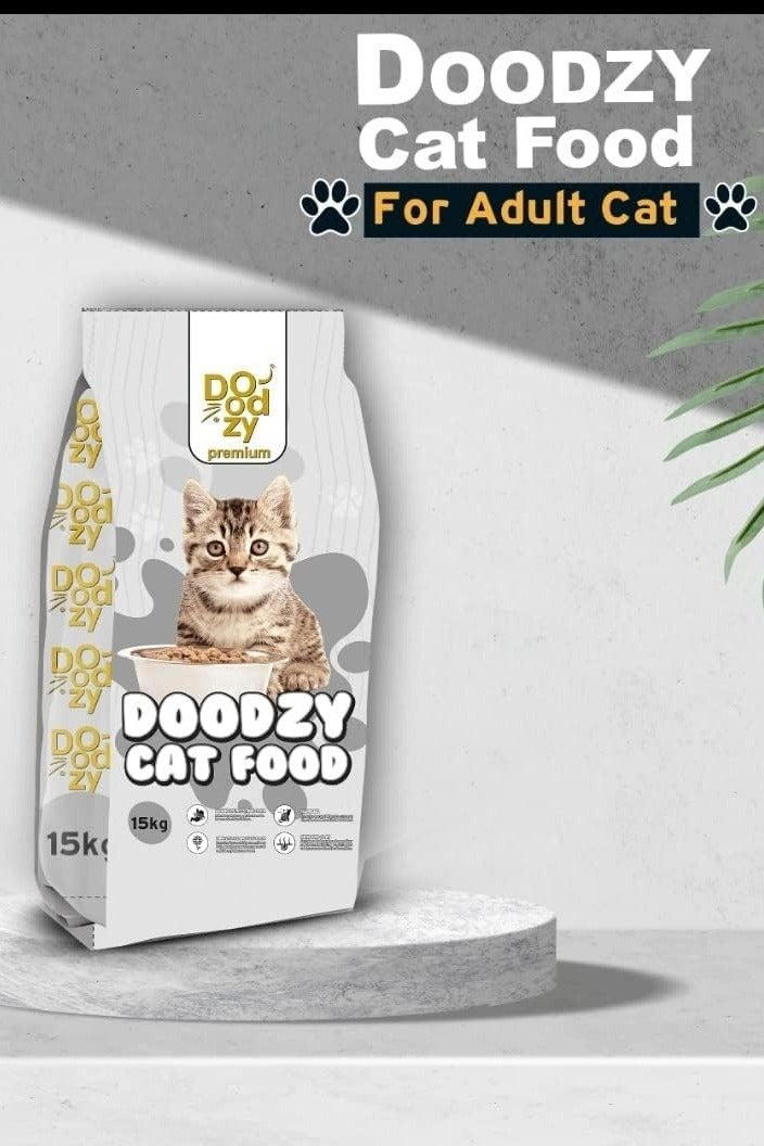 Doodzy Premium Dry Food For Cats 15 kg - Image 1