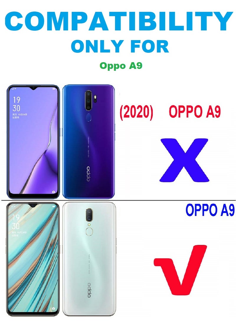 Super 2 Pieces Tempered Glass Screen Protector Anti-Spy Privacy  Designed For Oppo A9 Full Screen Coverage And Bubble Free - Image 3