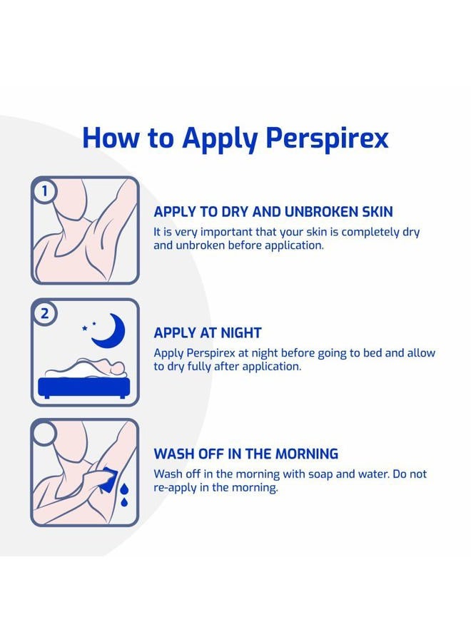 Perspirex Plus Men's Deodorant Antiperspirant – Clinical Strength Deodorant for Men with Excessive Sweating – High Performance, Long-Lasting Protection - Image 3