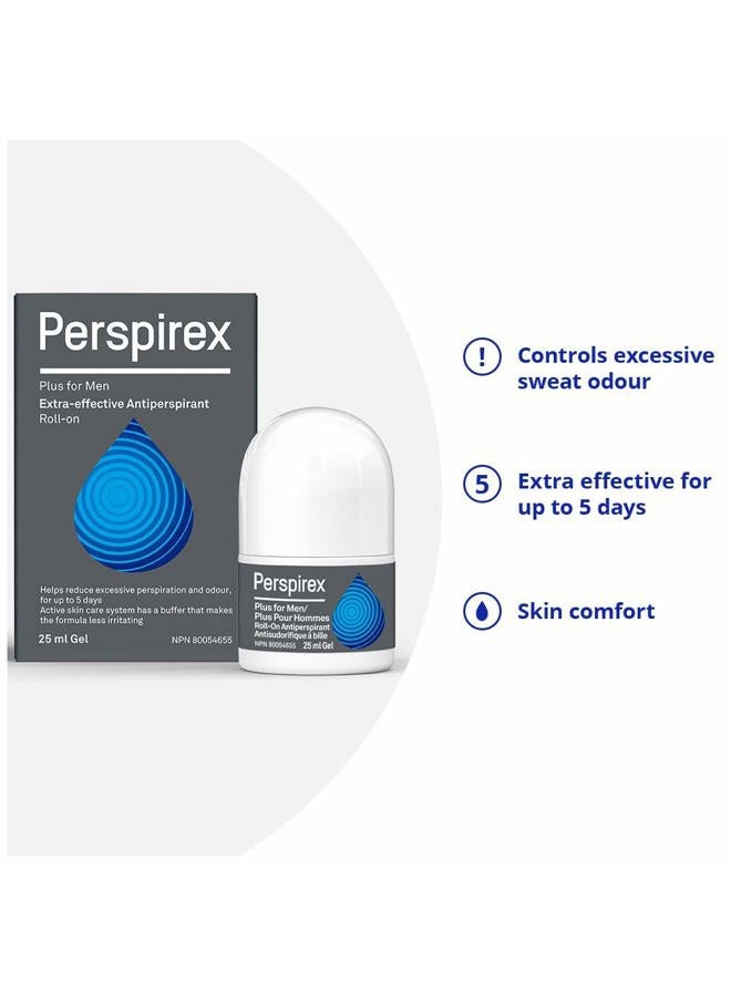 Perspirex Plus Men's Deodorant Antiperspirant – Clinical Strength Deodorant for Men with Excessive Sweating – High Performance, Long-Lasting Protection - Image 5