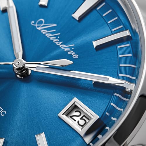 ADDIESDIVE Mens Luxury Automatic Watch NH35A Mechanical Movement 100 Meter Water Resistant Dark Blue Dial Fashion Watch - Image 3