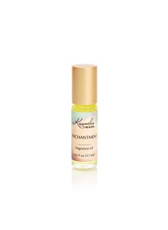 Kuumba Made Kuumba Made Enchantment Fragrance Oil | 0.125 Fl Oz | Notes of Gardenia, Rose, and Subtle Powdery Undertones | Clean, Long-Lasting Scent | Alcohol Free | Roll On Perfume 