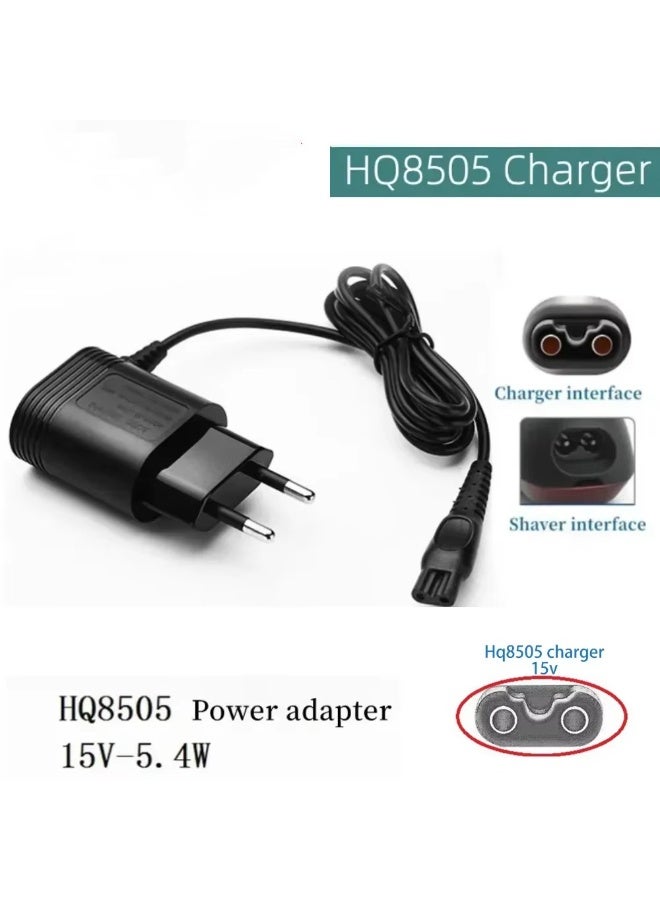 Charger Cable Plug 15V 5.4W Power Adapter for Shavers HQ8505 HQ8500 HQ6070 HQ6073 HQ6076 PT860 AT890 (Black) - Image 4