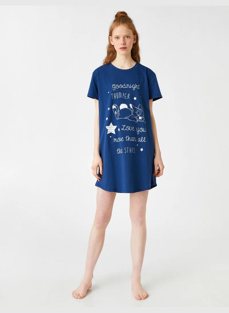 KOTON Cotton Disney Licensed Printed Nightdresses
