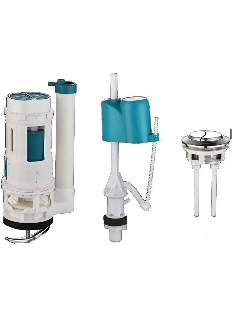 Toilet siphon mechanism – Toilet tank draining system – Compatible with most standard tanks and easy to install - Image 1