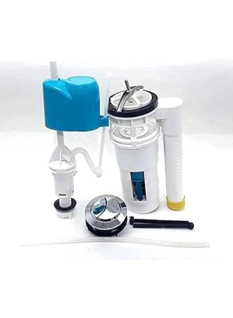 Toilet siphon mechanism – Toilet tank draining system – Compatible with most standard tanks and easy to install - Image 2