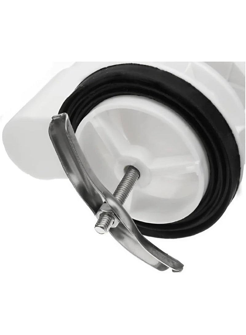 Toilet siphon mechanism – Toilet tank draining system – Compatible with most standard tanks and easy to install - Image 3