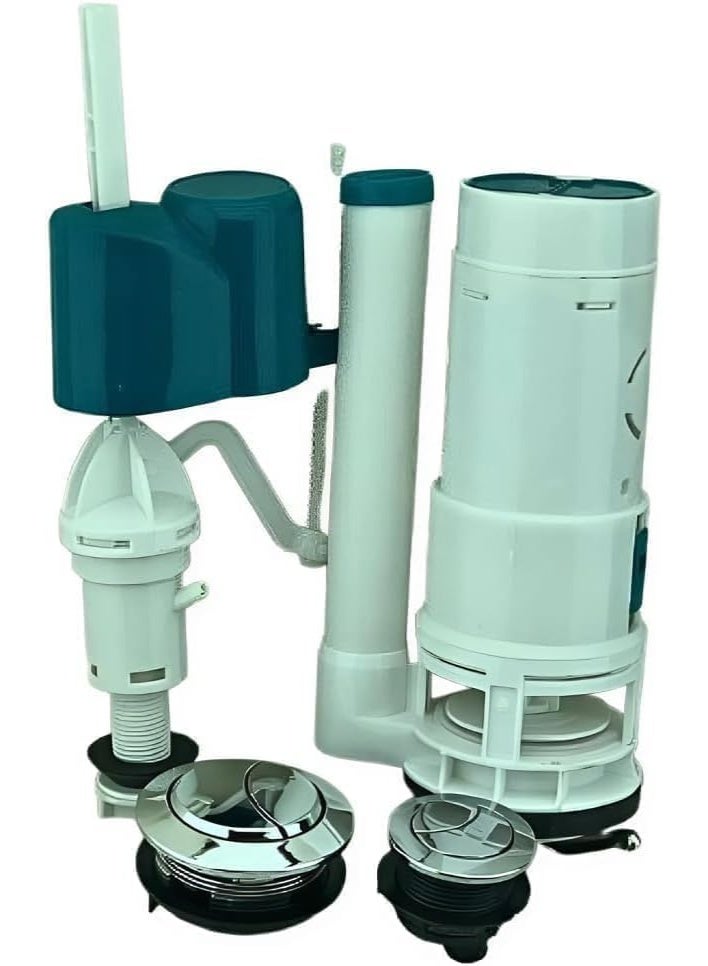Toilet siphon mechanism – Toilet tank draining system – Compatible with most standard tanks and easy to install - Image 4