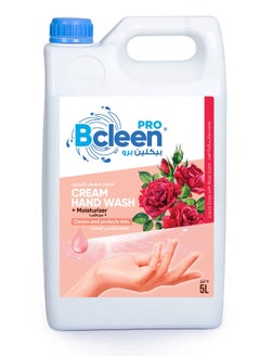 Bcleen Pro Hand Wash Soap Liquid Refill With Moisturizering Rose 5 Liter Gallon  - Image 1