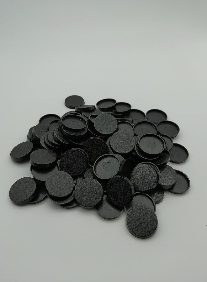 War Base West Lot of 100 25mm Round Bases for Warhammer 40k & AoS Games Workshop Wargame Bitz - Image 1