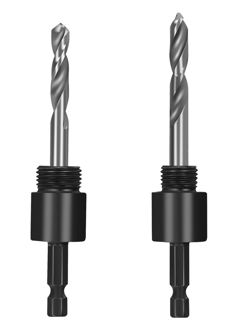 KSEIBI - Hole Saw Adapter, Hex Shank, HSS, Arbor Quick Release Shank, Cut Large Circular Holes, Drilling Large Holes, Ideal for Use On Materials Including Wood, Chipboard, Plywood/Compatibility with Drills. - Image 1