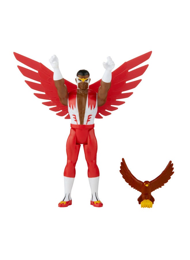MARVEL Hasbro Marvel Legends Series 3.75-Inch Retro 375 Collection Marvel’S Falcon Action Figure Toy  - Image 1