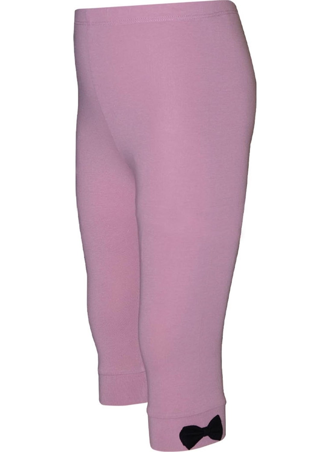 Lovetti Girl's Colorful Bow Capri 
