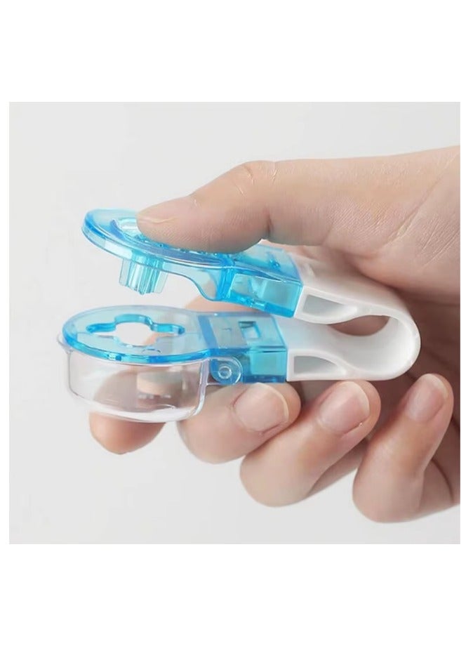 Opener of drug pills, tool for opening and storing pills, tool for unpacking medicine tablets, tool for unwrapping a medication pill, pill unpacking and organizing, tool for deblistering drug pills - Image 4