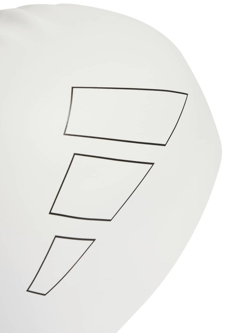Adidas Adults Logo Swim Cap - Image 3