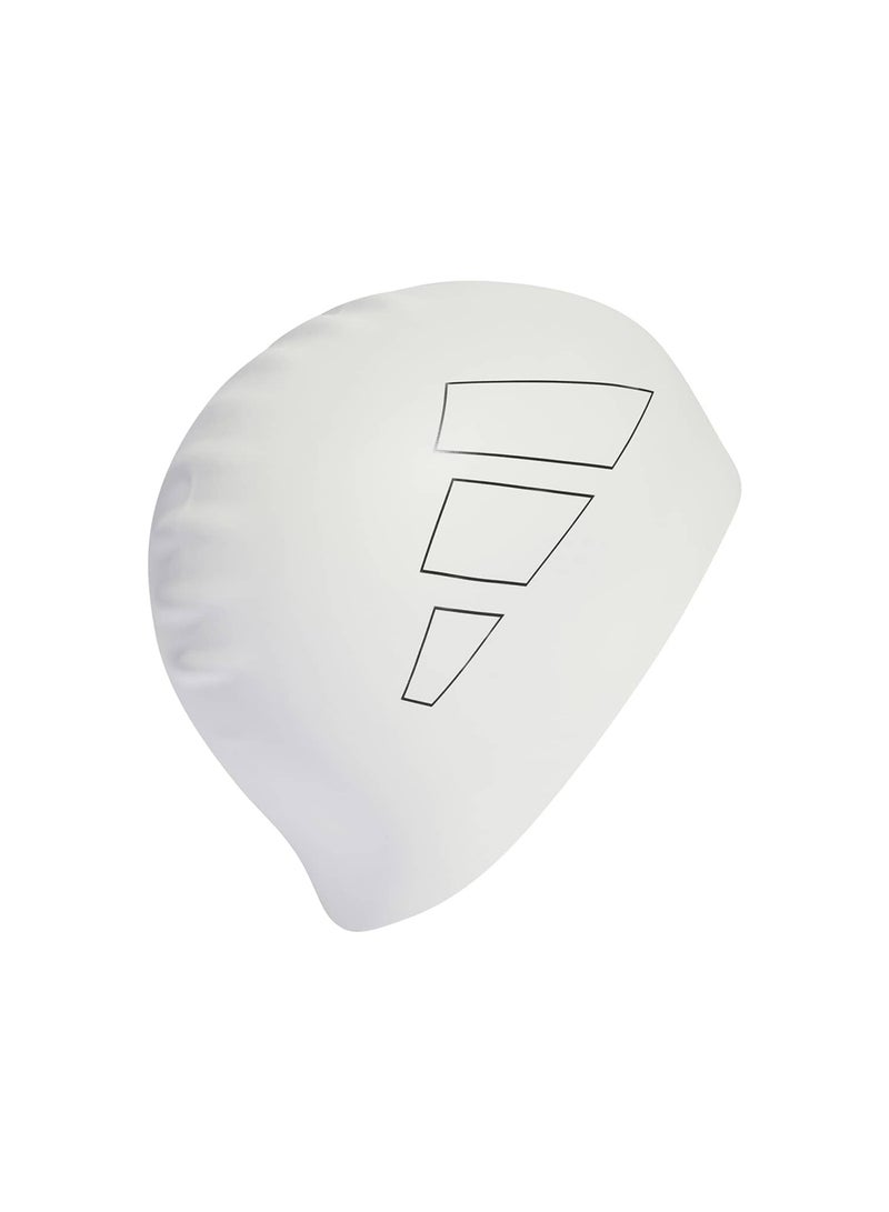Adidas Adults Logo Swim Cap - Image 2