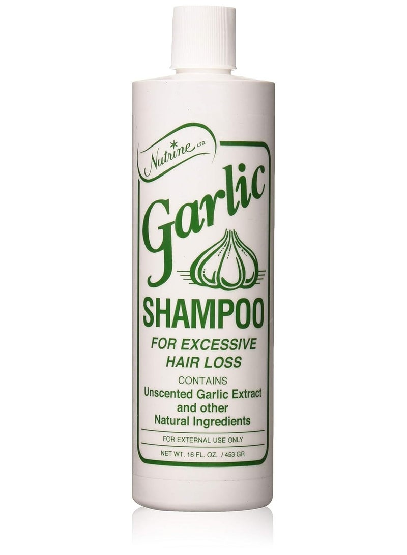 Nutrine Garlic shampoo 16 oz. unscented
