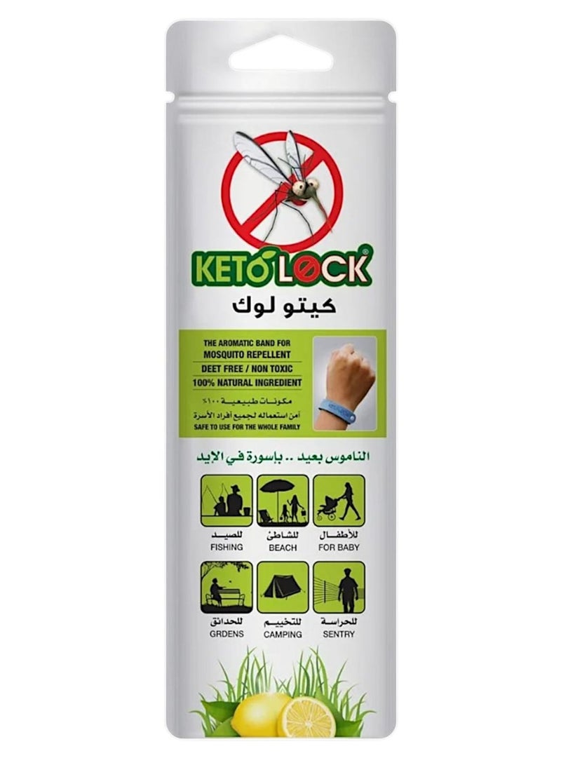 كيتو لوك الإسوارة الكورية الأصلية الطاردة للناموس والبعوض, مكونات طبيعية 100% ألوان متعددة