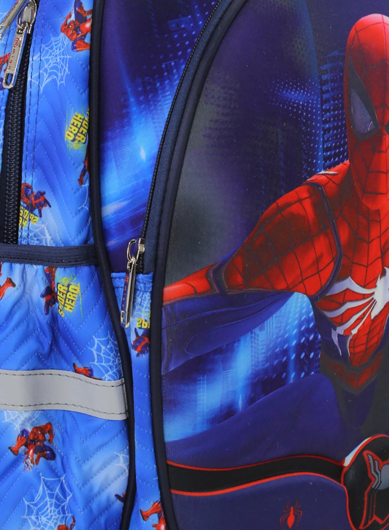 Migo Spider-Man Backpack 18 Inches – Blue - Image 3