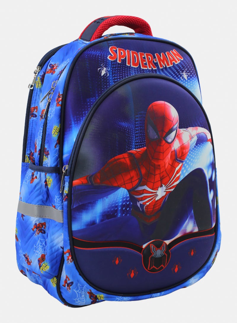 Migo Spider-Man Backpack 18 Inches – Blue - Image 1