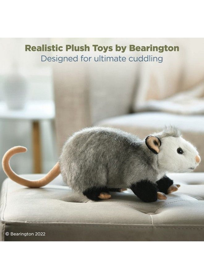 Bearington Collection - Bearington Harry Plush Opossum Stuffed Animal 9 Inch - Image 1