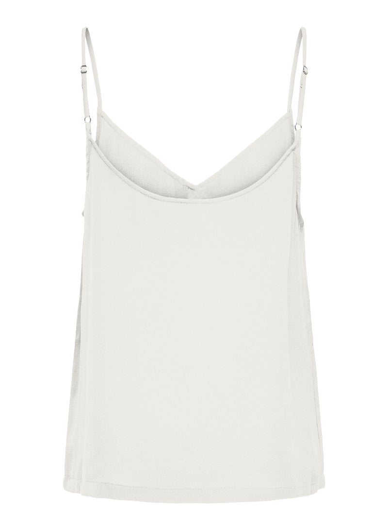 ONLY ONLNELLY LIFE BUTTON SINGLET SOLID NOOS - Image 4