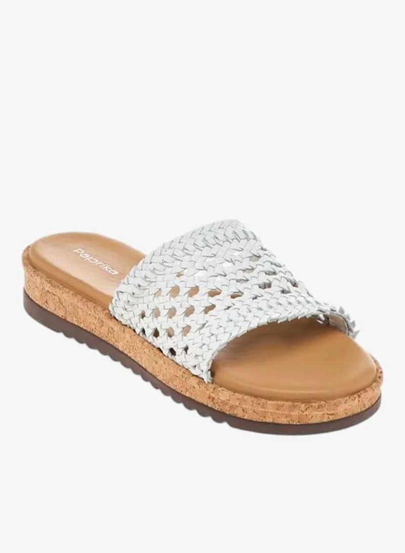 Women's Braid Textured Slip-On Sandals Ramadan Collection