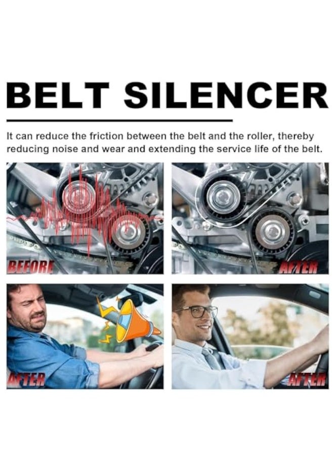 Generic 2Pcs Belt Dressing Spray Automotive, Belt Noise Spray, Automotive Belt Dressing Spray, Prolongs Belt Life Engine Belt Silencer, Noise Lubrication Protection Friction Reducer for Car, Truck, 100ml  - Image 4