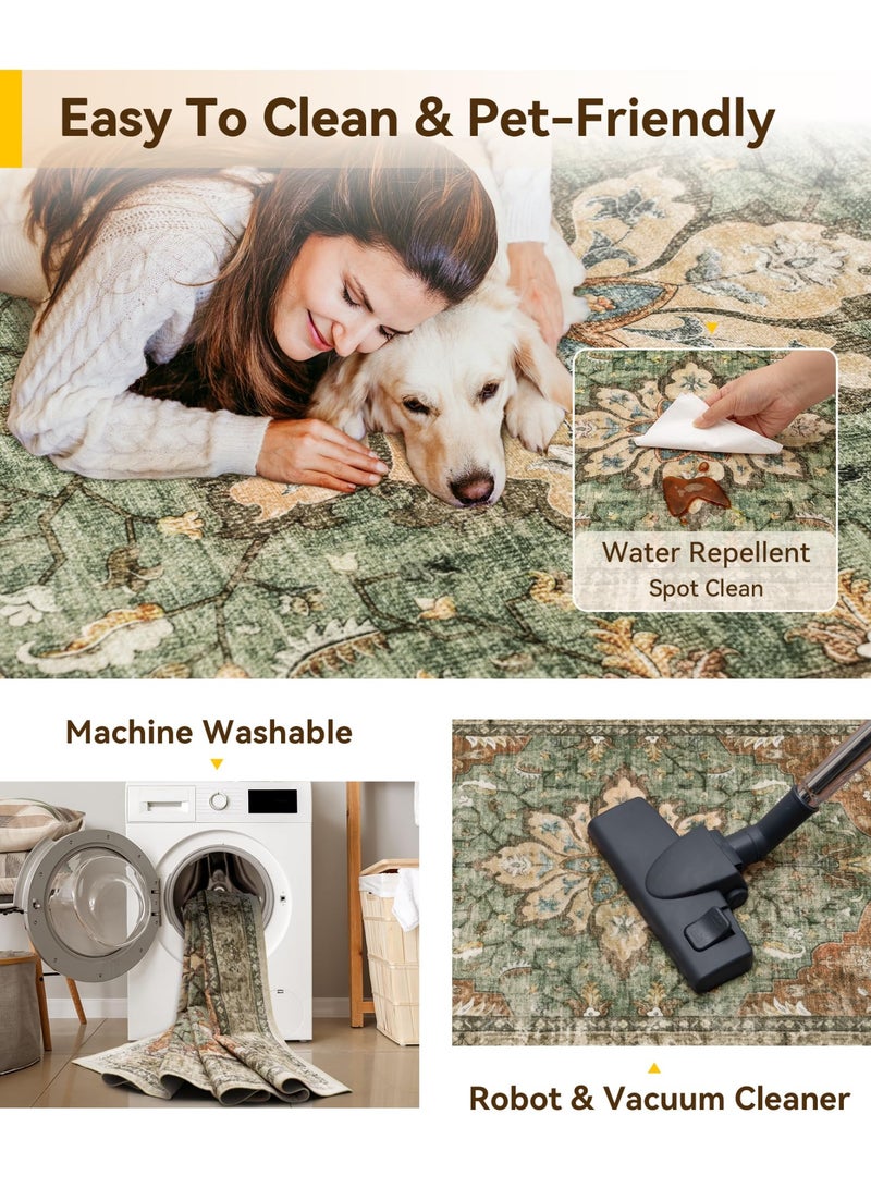 XICEN Area Rugs, 200*300cm Washable high-density carpet - Image 4