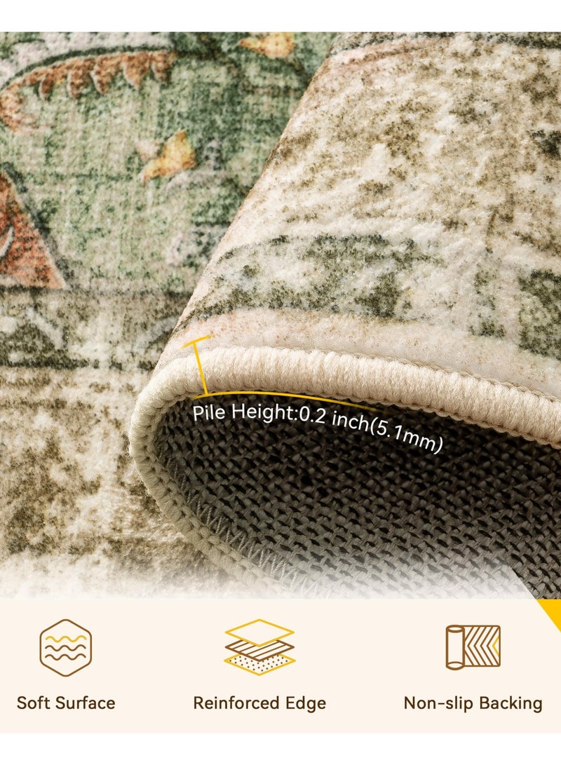 XICEN Area Rugs, 200*300cm Washable high-density carpet - Image 3