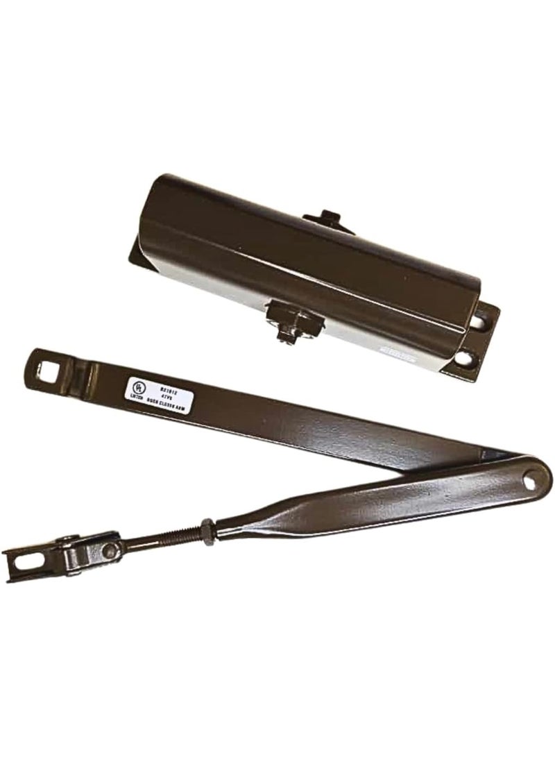 Union Heavy Duty Overhead Door Closer EN2/3/4 – Rack and Pinion Link Arm, Adjustable Closing & Latching Speed, Fire Rated, Medium Duty, For Single Action Timber & Metal Doors - Image 2