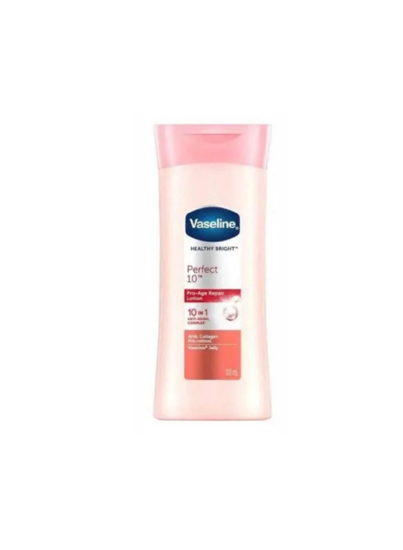 فازلين لوشن هيلثي برايت بيرفكت 10 برو-إيج ريبير 100 مل
